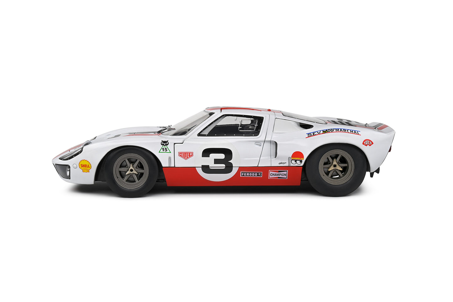 1/18 Ford GT40 Mk1 White 2015 "Eric Dean Design"