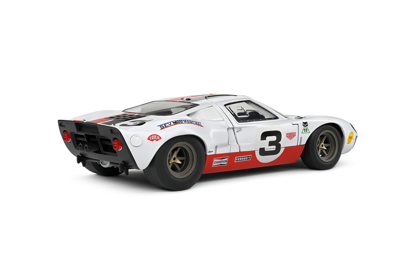 1/18 Ford GT40 Mk1 White 2015 "Eric Dean Design"
