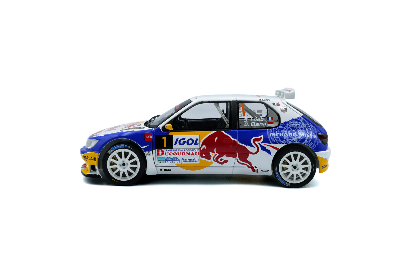 1/18 Peugeot 306 Maxi #1 "S Loeb/D Elena" Rally Du Val 2017 