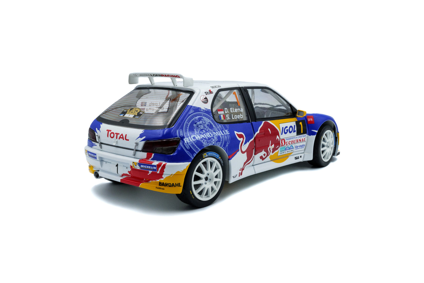 1/18 Peugeot 306 Maxi #1 "S Loeb/D Elena" Rally Du Val 2017 
