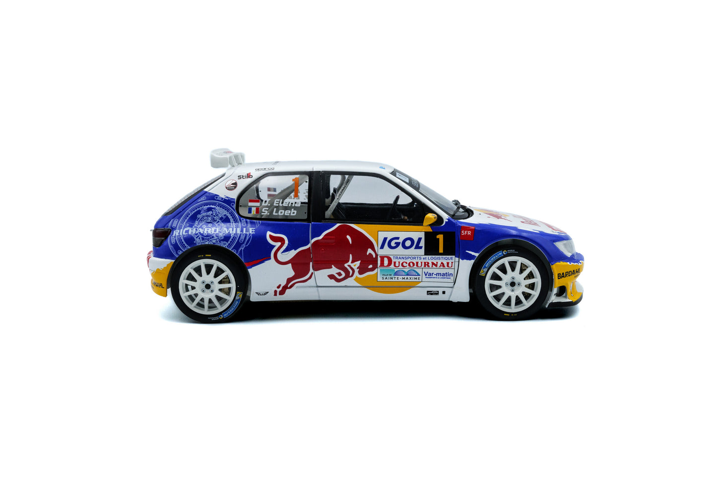1/18 Peugeot 306 Maxi #1 "S Loeb/D Elena" Rally Du Val 2017 