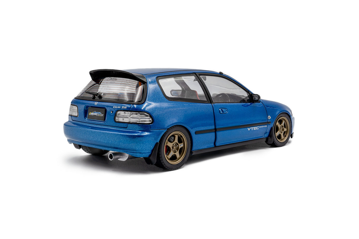 1/18 Honda Civic (EG6) 1991 Cobalt Blue Pearl 1991 Solido Works