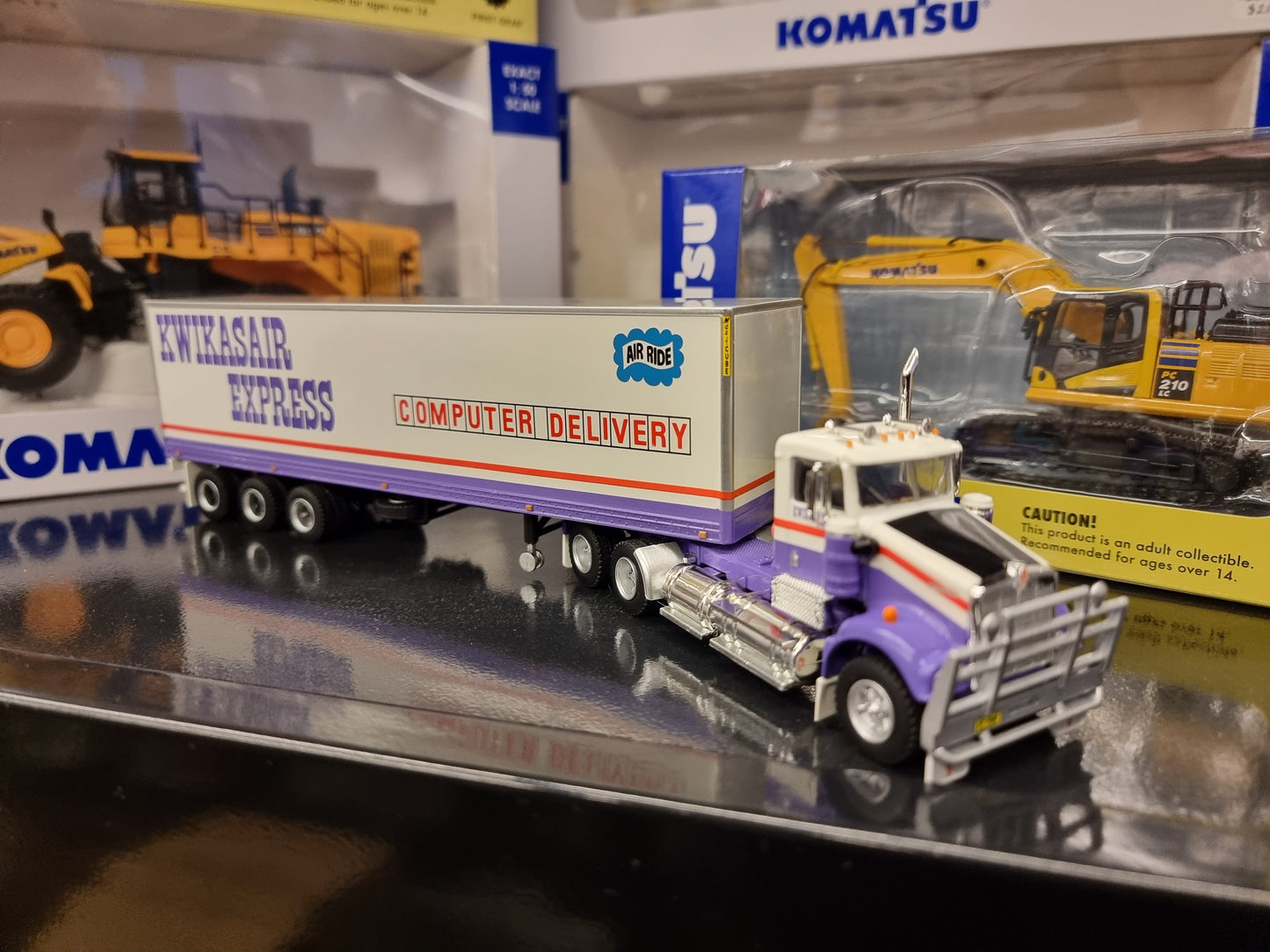 1/64 Kwikasair - prime mover and refrigerated trailer