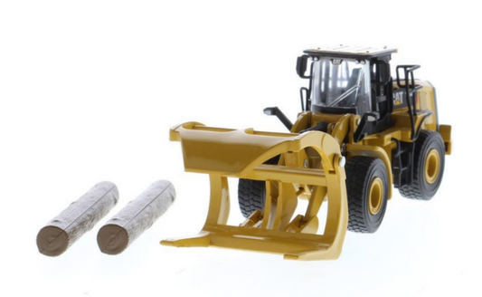 1/64 Cat 950M Wheel Loader With Log Fork (Toy)