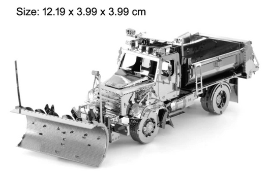 3D Metal Puzzle / Model 114SD Snow Plow Truck