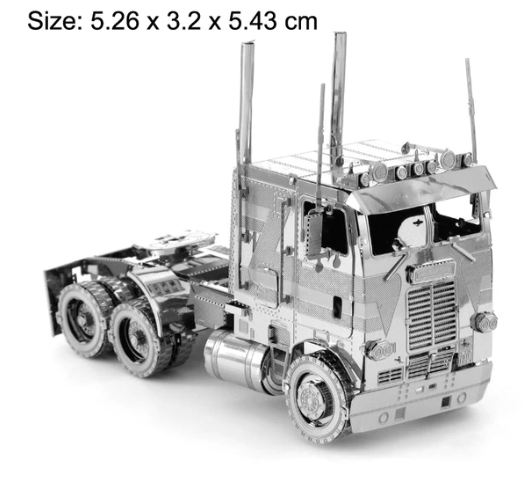 3D Metal Puzzle / Model COE Truck