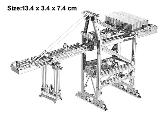 3D Metal Puzzle / Model Large Crane