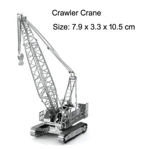 3D Metal Puzzle / Model Crawler Crane