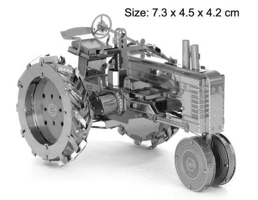 3D Metal Puzzle / Model Farm Tractor (Old School)