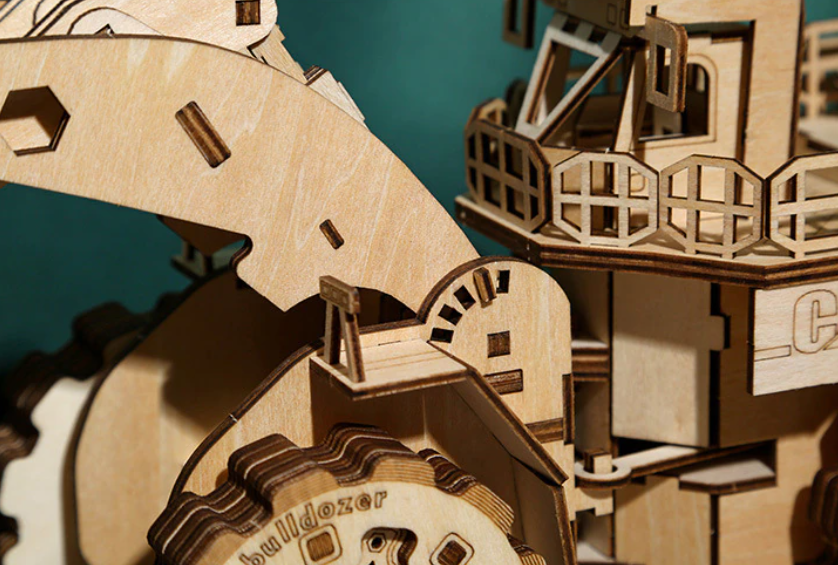 3D Wooden Puzzle / Model 994 Wheel Loader