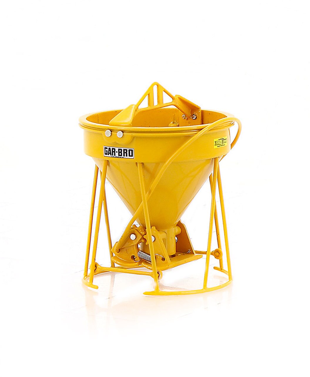 1/50 Gar-Bro round gate conrete bucket - yellow