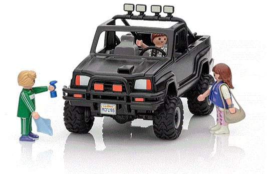 Back To The Future Marty's Pick Up Truck (Toy)