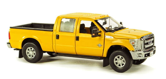 1/50 Ford F250 Pickup truck crew cab yellow