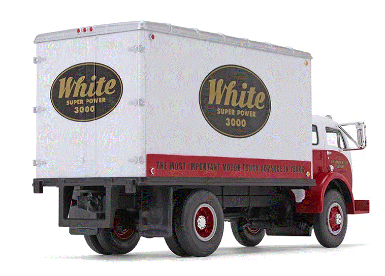 1/34 1953 White 3000COE with Delivery Van Body