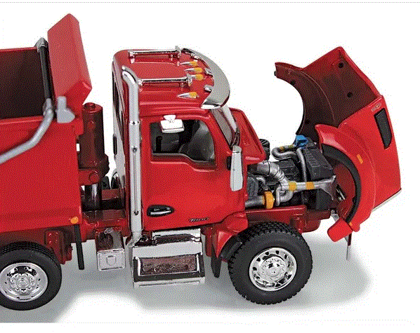 1/64 Kenworth T880 Rogue Dump & Rogue Transfer Dump trailer - Viper Red