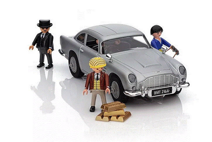James Bond Aston Martin DBS-Goldfinger (Toy)